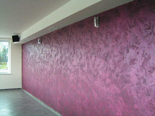 декоративная краска для стен с эффектом песка