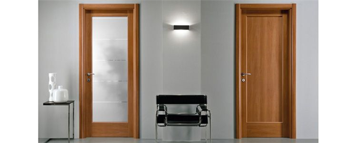 Двери с ламинатиновым покрытием очень похожи на деревянные