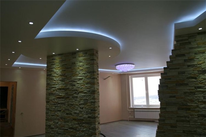 Скрытая подсветка - Освещение и подсветка потолка из гипсокартона
