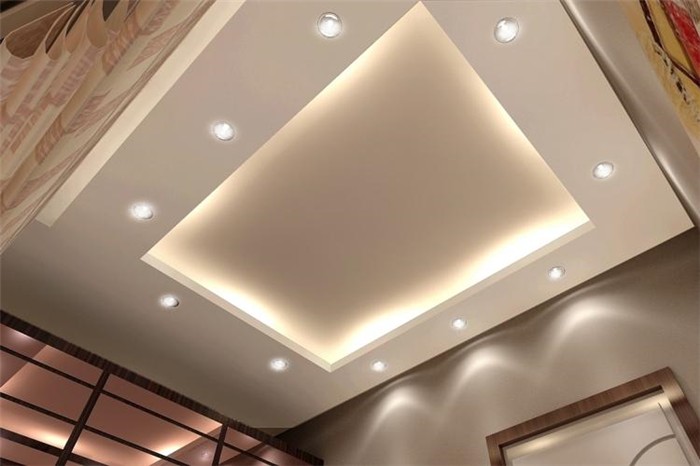 Точечные светильники - Освещение и подсветка потолка из гипсокартона