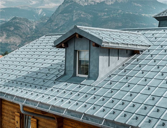 крыша из алюминия