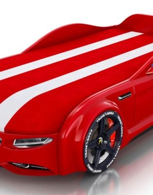 Romack baby детская кровать машина Audi цвет красный