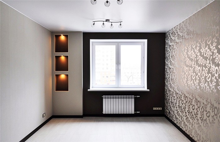 Идеальное решение – матовый белый потолок без лишних элементов декора