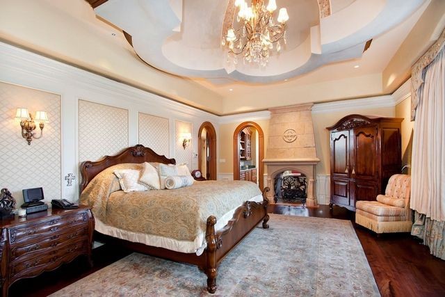 спальня в стиле классика дизайн