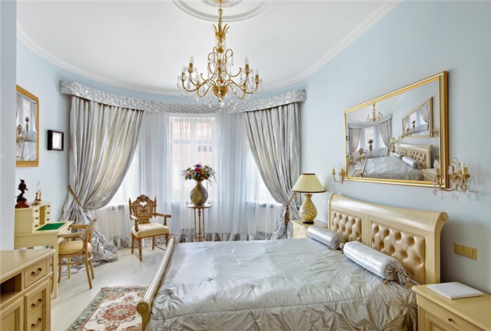 Спальня в стиле барокко