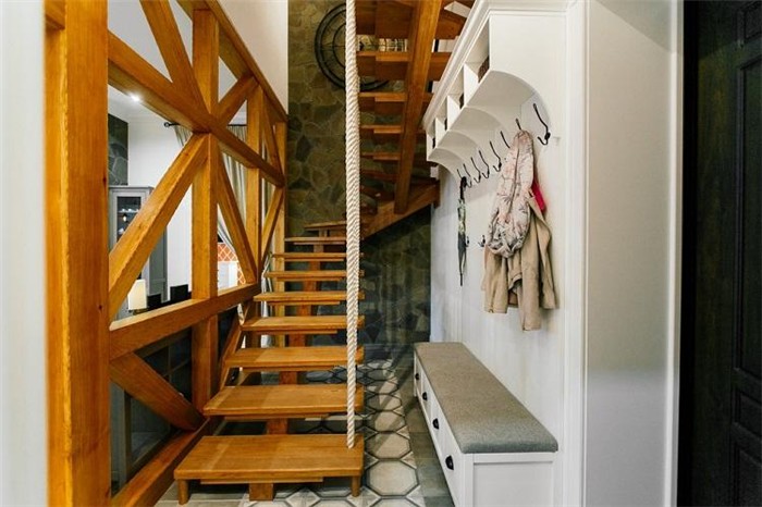 Морской стиль - Стиль и дизайн лестницы на второй этаж