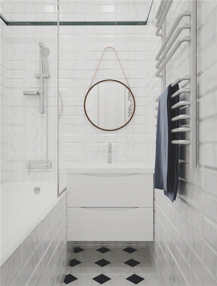Фото № 1: Как выбрать шкаф в ванную: советы и дизайнерские приемы