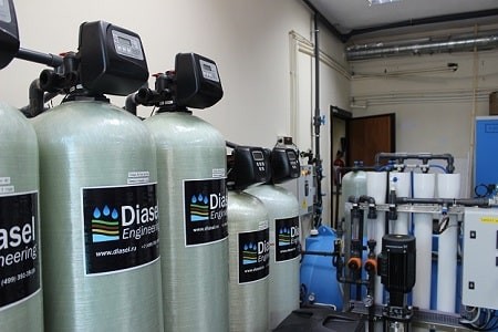 Система очистка воды в производстве в Москве Diasel