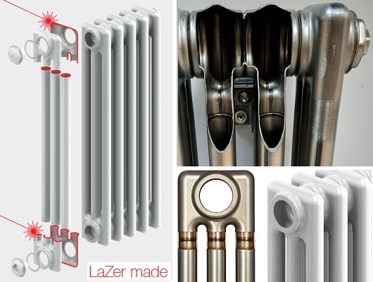 Радиаторы Zehnder изготавливаются лазерной сваркой LaZer made