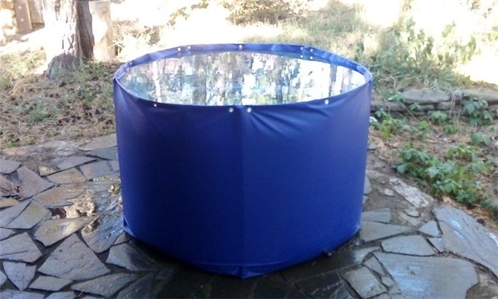 Складная мягкая бочка для воды на 1000 литров